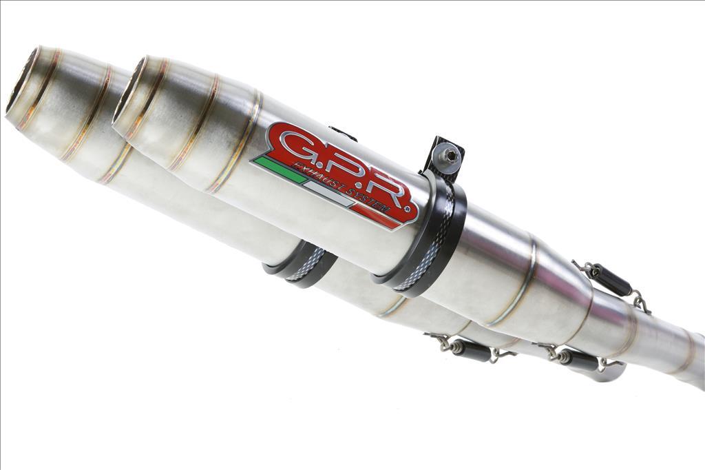 GPR Ducati Monster S4R Testastretta Dual Slip-on Exhaust "Deeptone Inox" (EU homologated)