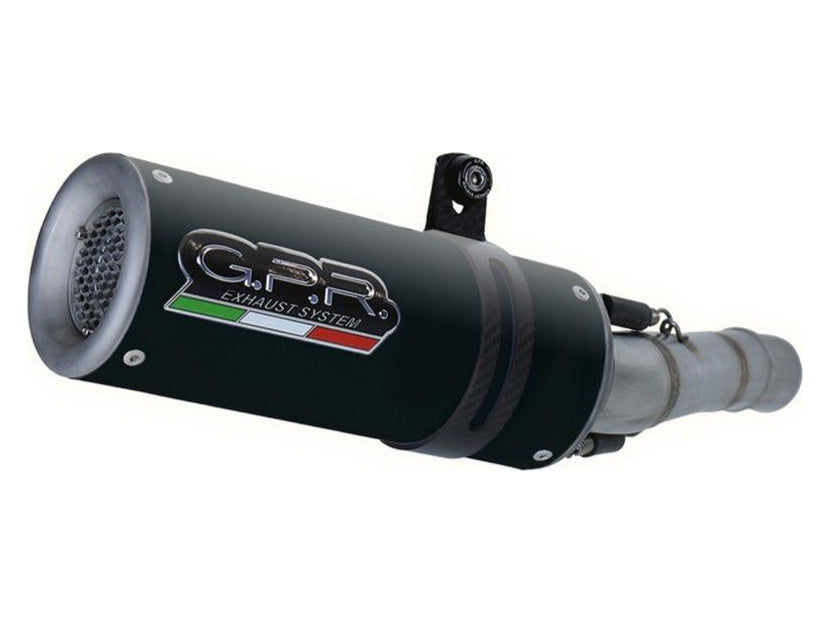 GPR Ducati Monster 1200 Slip-on Exhaust "M3 Black Titanium" (EU homologated)