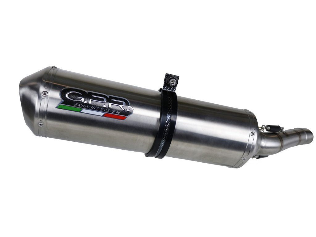 GPR BMW R1200GS (04/09) Slip-on Exhaust "Satinox" (EU homologated)