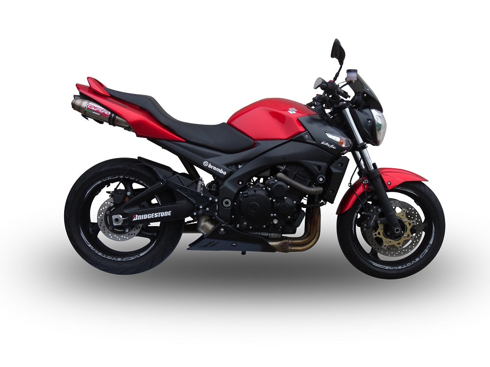 GPR Suzuki GSR600 Slip-on Exhaust "Deeptone Inox" (EU homologated)