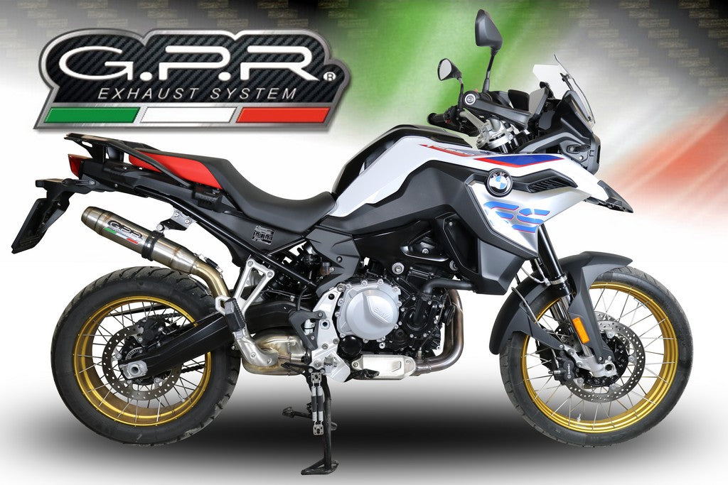 GPR Kawasaki KLE 300 Versys-X Slip-on Exhaust "Deeptone Inox" (EU homologated)