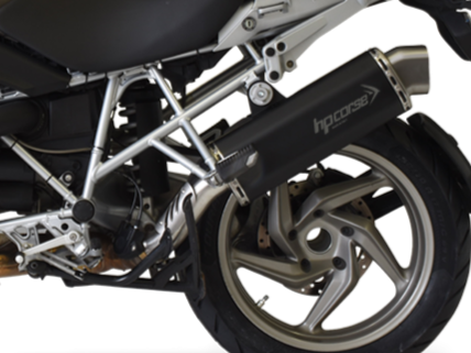 HP CORSE BMW R1200GS (10/12) Slip-on Exhaust "4-Track R Black" (EU homologated) – Accessories in MotoDeal – Motorcycle Accessories and Parts Online Shop