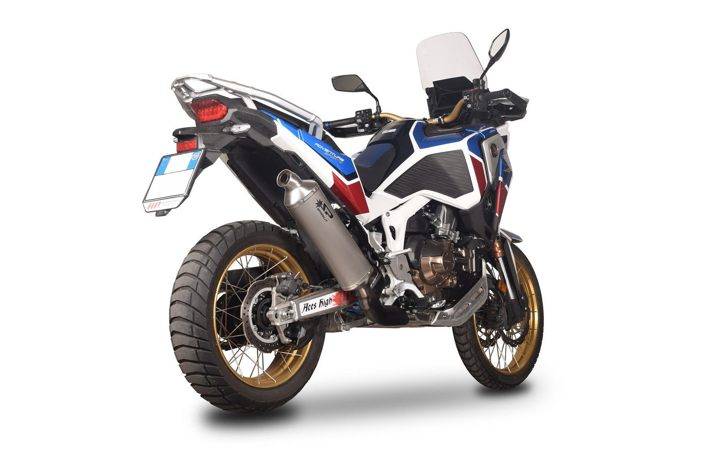 SPARK GHO1703 Honda CRF1100L Africa Twin (2020+) Slip-on Exhaust "Dakar" (EU homologated)