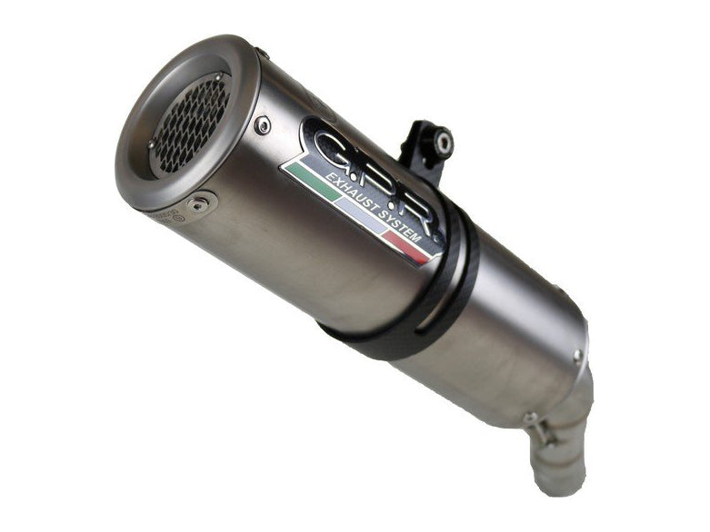 GPR Aprilia Tuono V2 Dual Slip-on Exhaust "M3 Titanium Natural" (EU homologated)