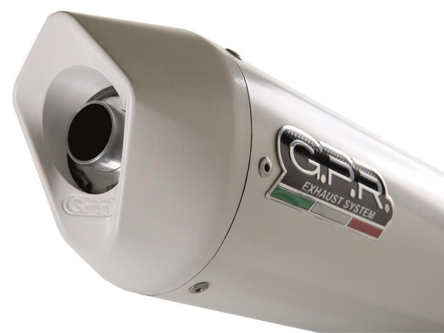 GPR Ducati Monster 696 Dual Slip-on Exhaust "Albus Ceramic" (EU homologated)