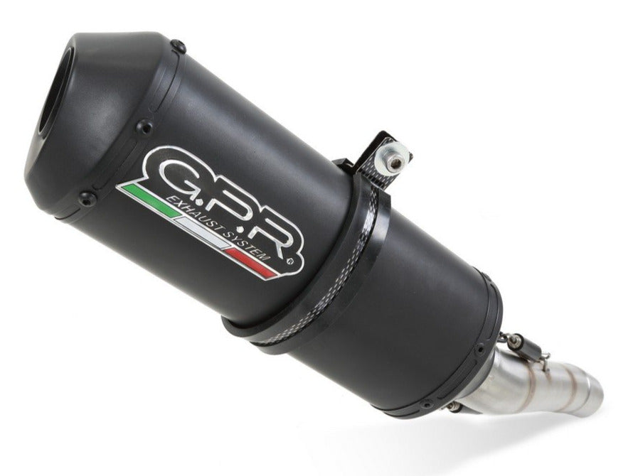 GPR BMW F700GS Slip-on Exhaust "Ghisa" (EU homologated)