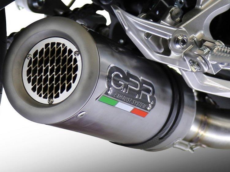 GPR BMW R nineT (2017 – ) Slip-on Exhaust "M3 Titanium Natural" (EU homologated)