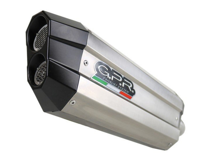 GPR BMW R1200GS (04/09) Slip-on Exhaust "Sonic Titanium" (EU homologated)