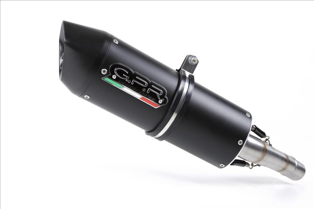 GPR Ducati Multistrada 950 Slip-on Exhaust "Furore Evo 4 Nero" (EU homologated)