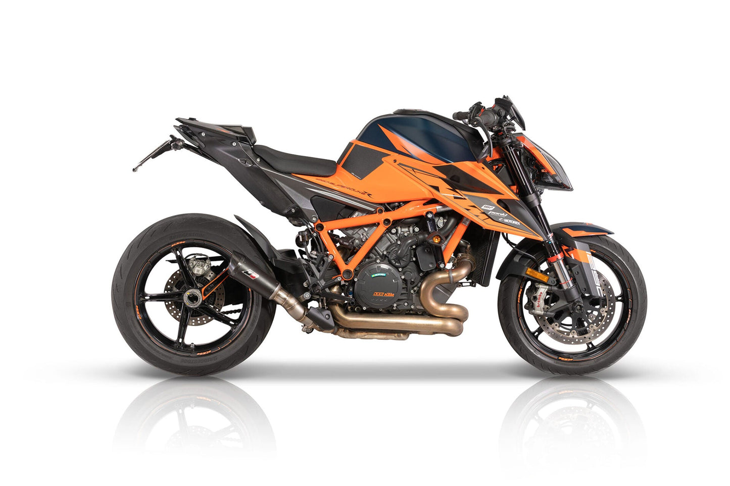 QD EXHAUST KTM 1290 Super Duke R (2020+) Slip-on Exhaust "Gunshot" (EU homologated)