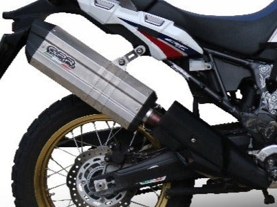 GPR Honda CRF1000L Africa Twin Slip-on Exhaust "Sonic Inox" (EU homologated)