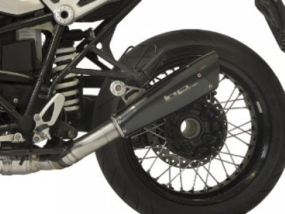 HP CORSE BMW R nineT Slip-on Exhaust "Evoxtreme Black Single Low" (EU homologated) – Accessories in MotoDeal – Motorcycle Accessories and Parts Online Shop