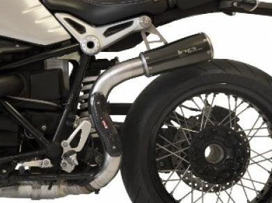 HP CORSE BMW R nineT Slip-on Exhaust "GP-07 Black Single High" (EU homologated) – Accessories in MotoDeal – Motorcycle Accessories and Parts Online Shop