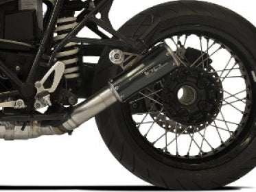 HP CORSE BMW R nineT Slip-on Exhaust "GP-07 Black Single Low" (EU homologated) – Accessories in MotoDeal – Motorcycle Accessories and Parts Online Shop