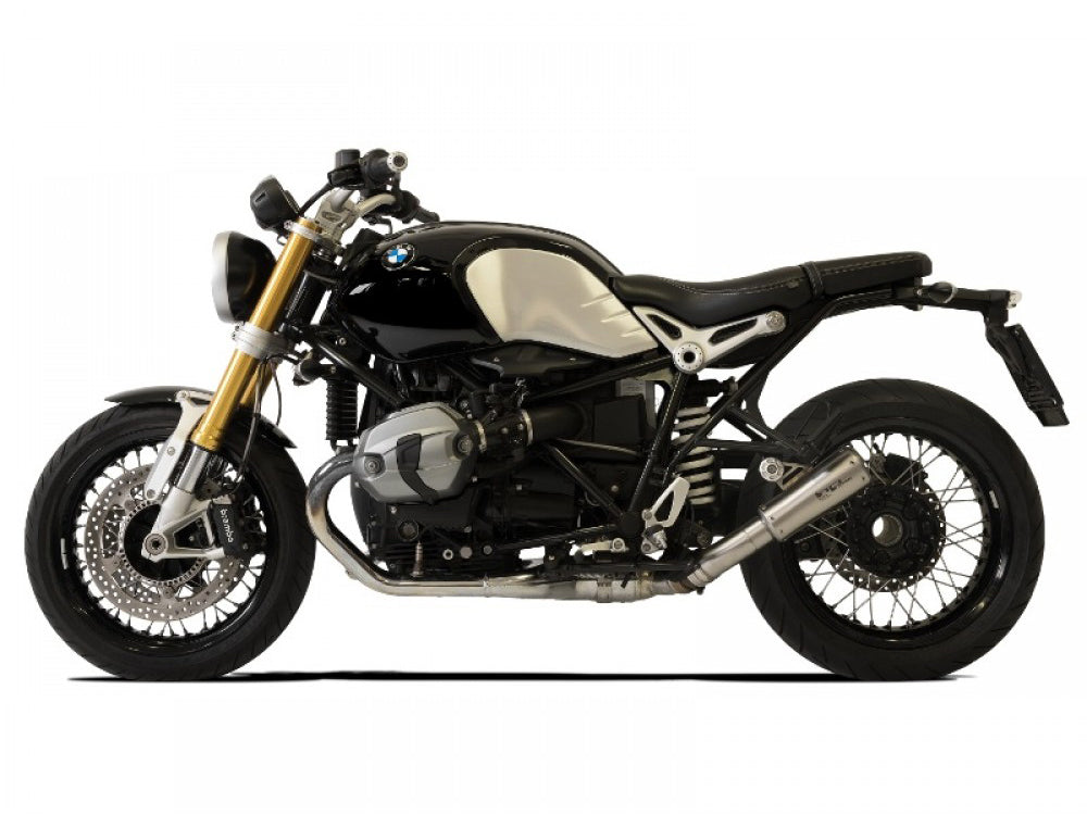 HP CORSE BMW R nineT Slip-on Exhaust "GP-07 Satin Single Low" (EU homologated) – Accessories in MotoDeal – Motorcycle Accessories and Parts Online Shop