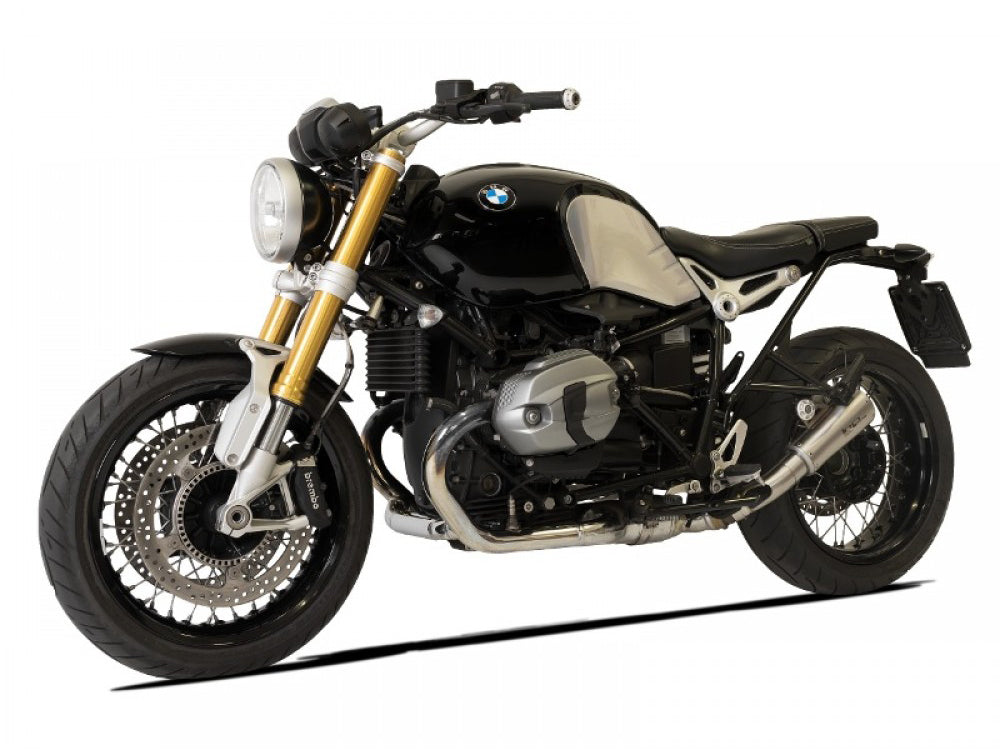 HP CORSE BMW R nineT Slip-on Exhaust "GP-07 Satin Single Low" (EU homologated) – Accessories in MotoDeal – Motorcycle Accessories and Parts Online Shop