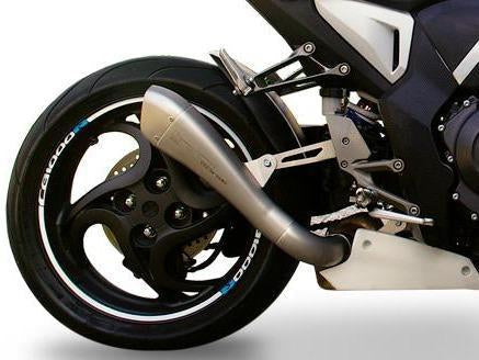 HP CORSE Honda CB1000R Slip-on Exhaust "Hydroform Satin Single" (high position) – Accessories in MotoDeal – Motorcycle Accessories and Parts Online Shop