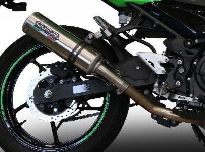 GPR Kawasaki Ninja 400 Full Exhaust System "M3 Titanium Natural"