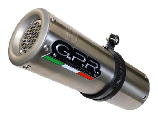 GPR Ducati Monster 821 (2017 – ) Slip-on Exhaust "M3 Inox" (EU homologated)