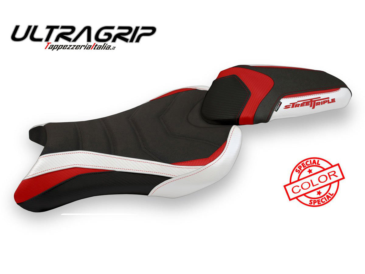 TAPPEZZERIA ITALIA Triumph Street Triple (2017+) Ultragrip Seat Cover "Avane Special Color"