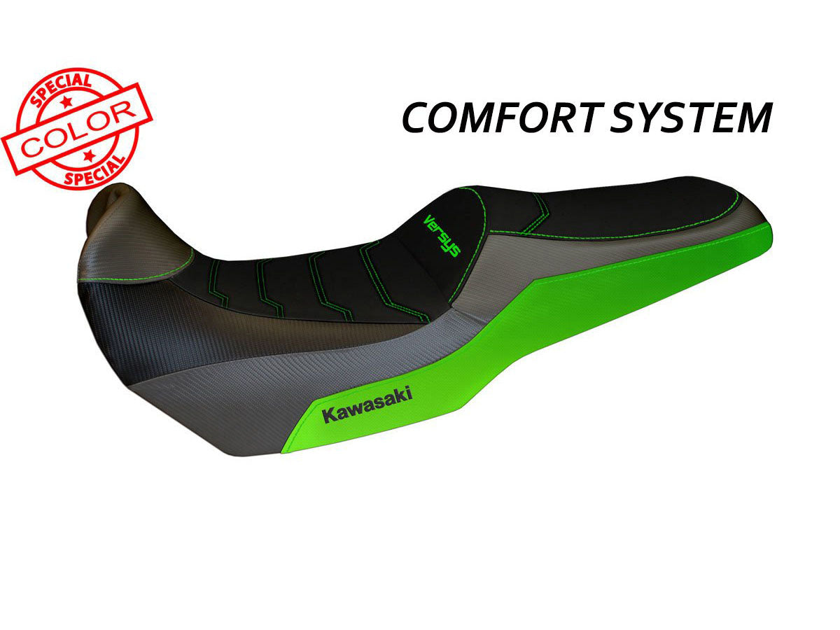 TAPPEZZERIA ITALIA Kawasaki Versys 1000 Comfort Seat Cover "Malay Special Color"