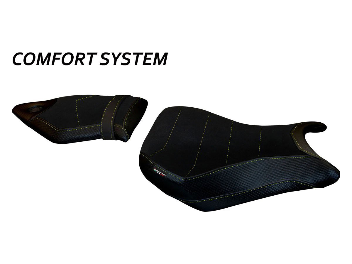 TAPPEZZERIA ITALIA BMW S1000R (13/20) Comfort Seat Cover "Spira Total Black"