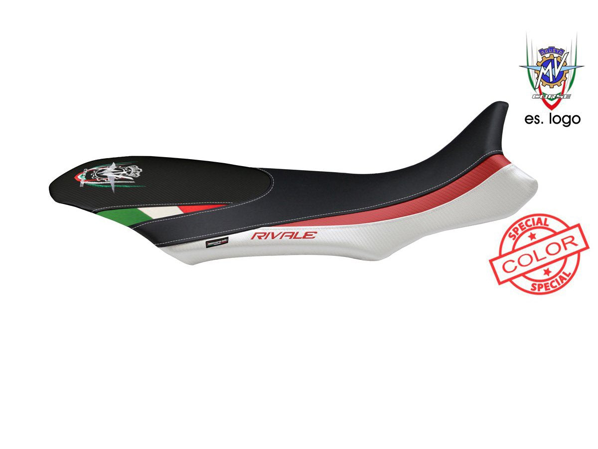 TAPPEZZERIA ITALIA MV Agusta Rivale 800 CC Seat Cover "Sorrento Special Color Tricolor"