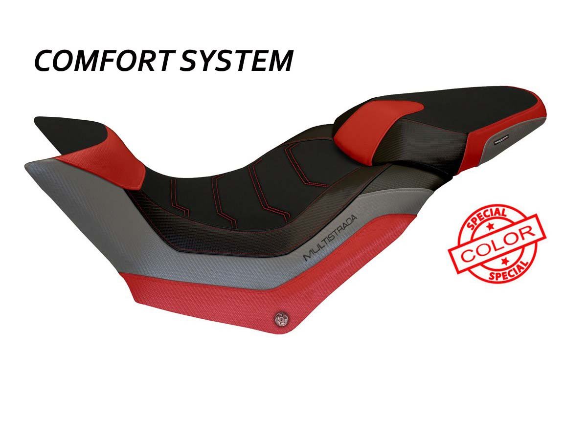 TAPPEZZERIA ITALIA Ducati Multistrada 950 (17/21) Comfort Seat Cover "Harrow Special Color"