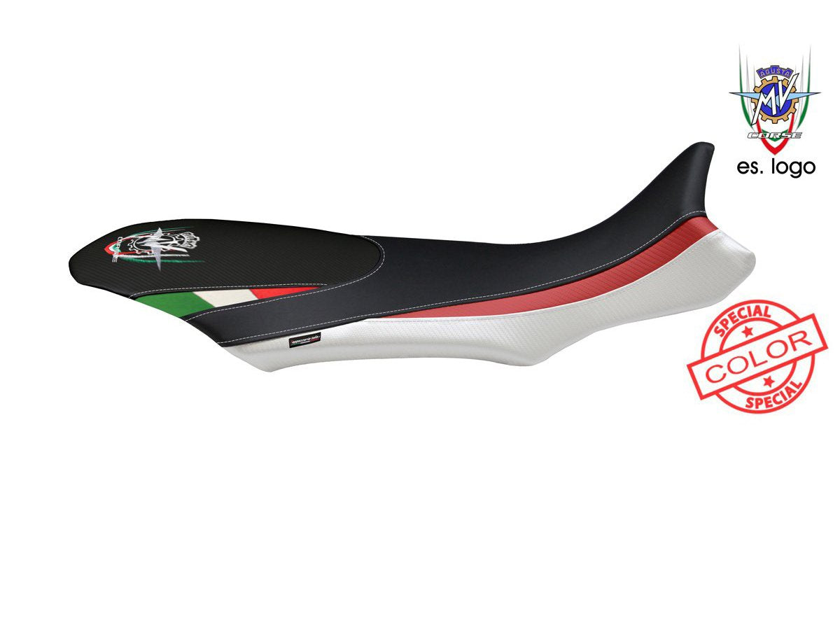 TAPPEZZERIA ITALIA MV Agusta Rivale 800 CC Seat Cover "Sorrento Special Color Tricolor"