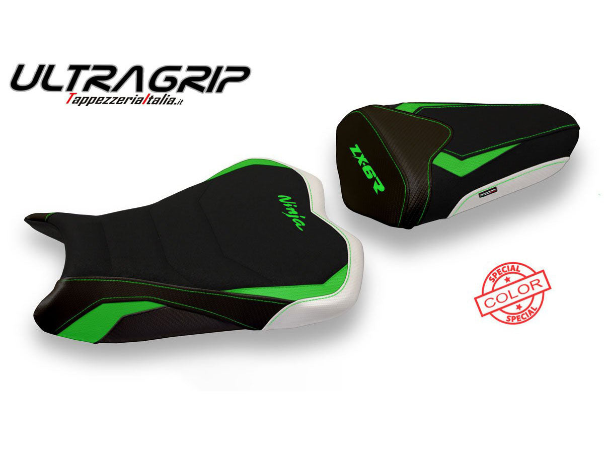 TAPPEZZERIA ITALIA Kawasaki ZX-6R (13/18) Ultragrip Seat Cover "Pune Special Color"