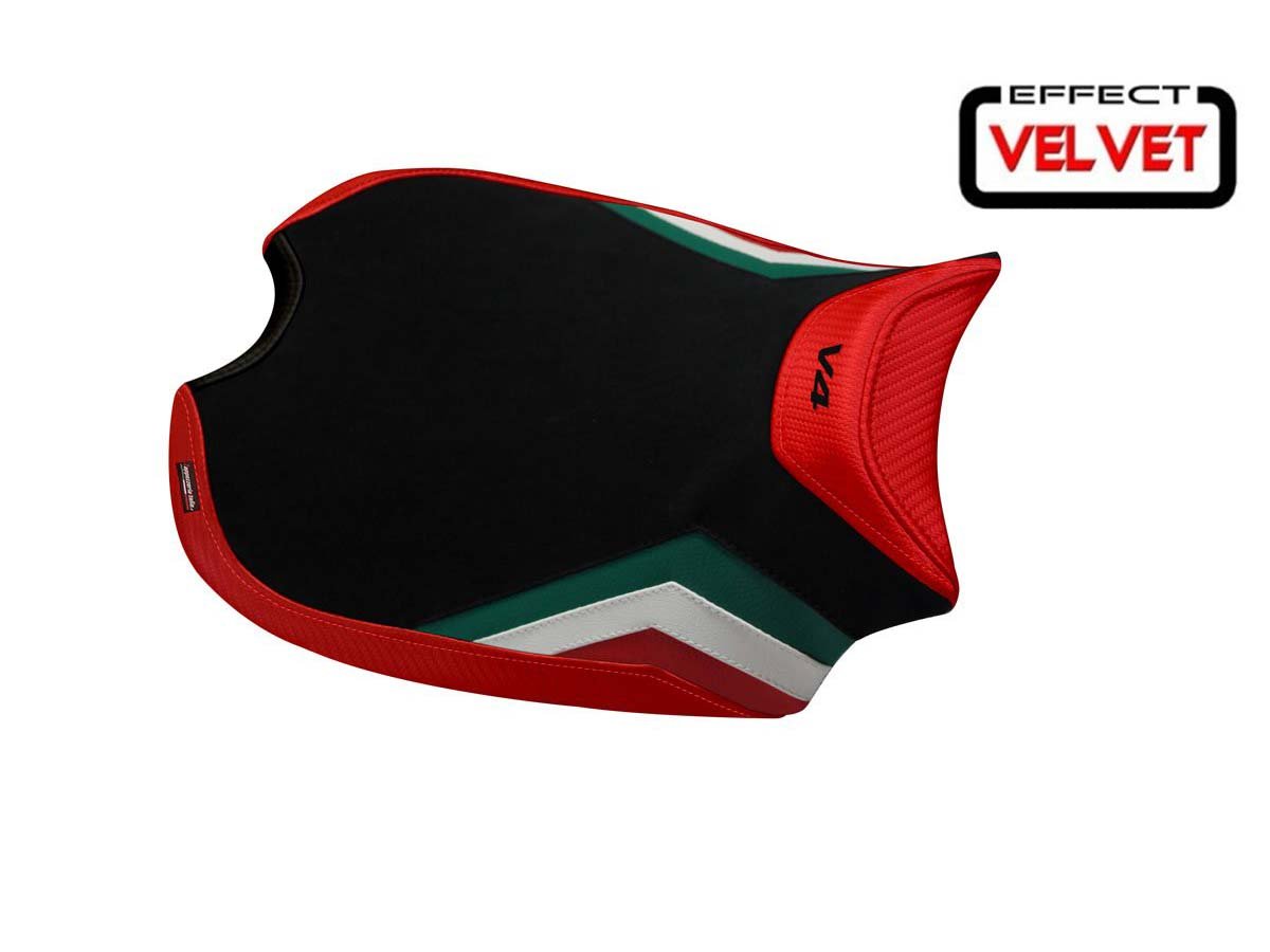 TAPPEZZERIA ITALIA Ducati Panigale V4 Velvet Seat Cover "Wels 2"