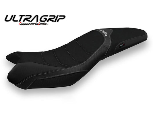 TAPPEZZERIA ITALIA Triumph Street Triple (13/16) Ultragrip Seat Cover "Salina Total Black"