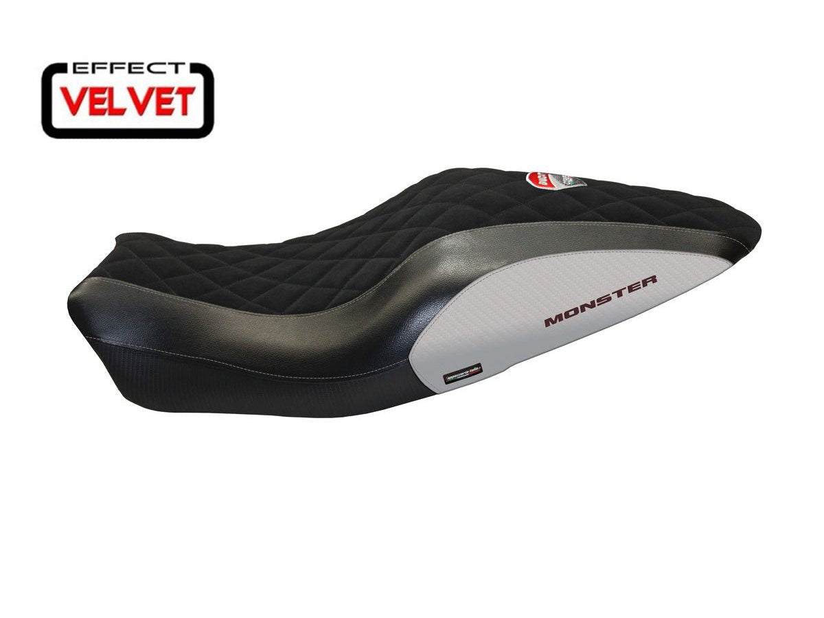 TAPPEZZERIA ITALIA Ducati Monster 821 / 1200 (14/16) Seat Cover "Andorra Velvet"