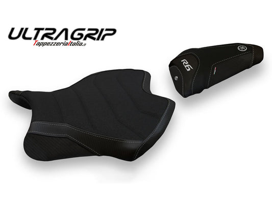 TAPPEZZERIA ITALIA Yamaha YZF-R6 (17/...) Ultragrip Seat Cover "Helsinki Total Black"