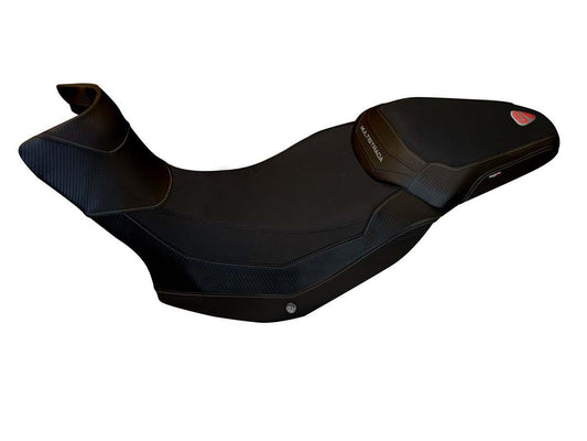 TAPPEZZERIA ITALIA Ducati Multistrada 1260 / 1200 Enduro (16/20) Seat Cover "Zac Total Black"