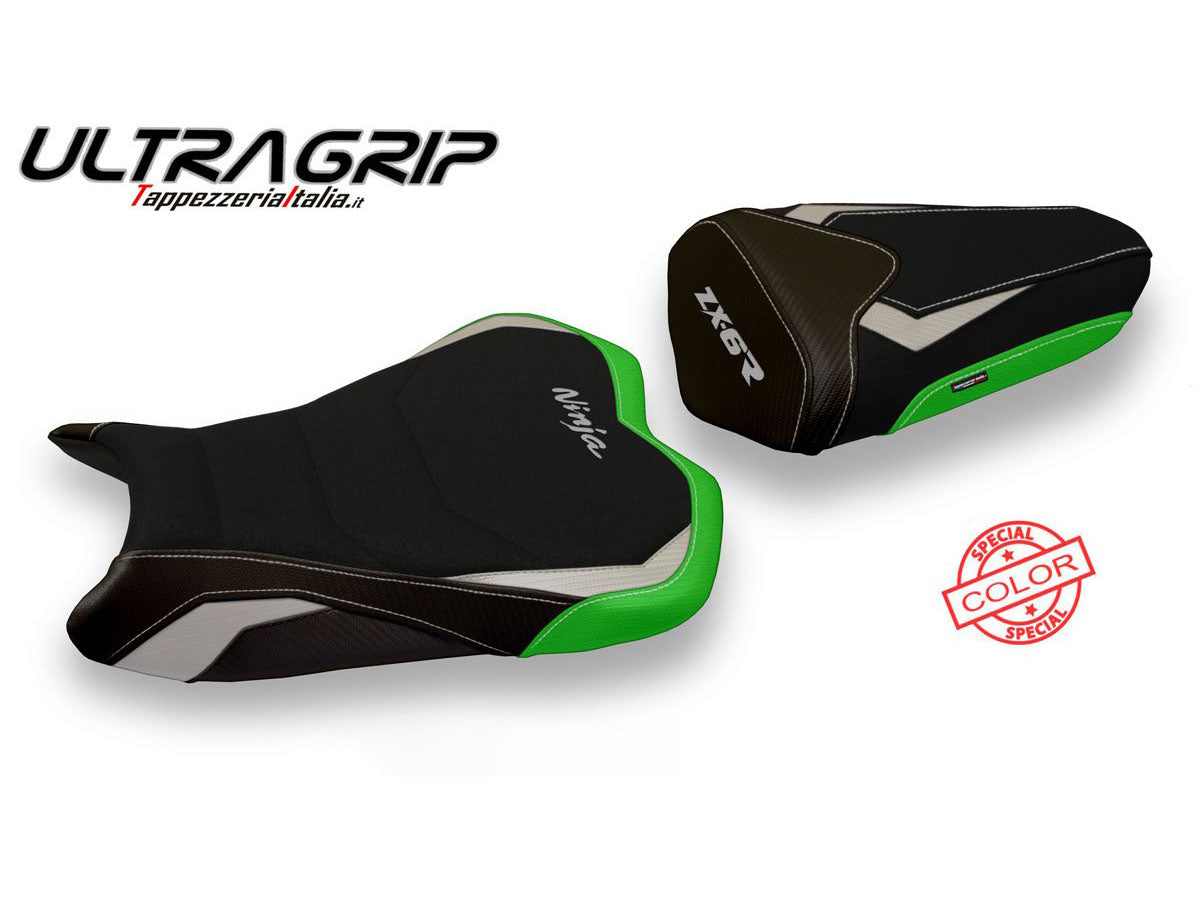 TAPPEZZERIA ITALIA Kawasaki ZX-6R (09/12) Ultragrip Seat Cover "Cracovia Special Color"