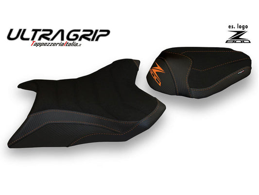 TAPPEZZERIA ITALIA Kawasaki Z800 Ultragrip Seat Cover "Corizza Total Black"