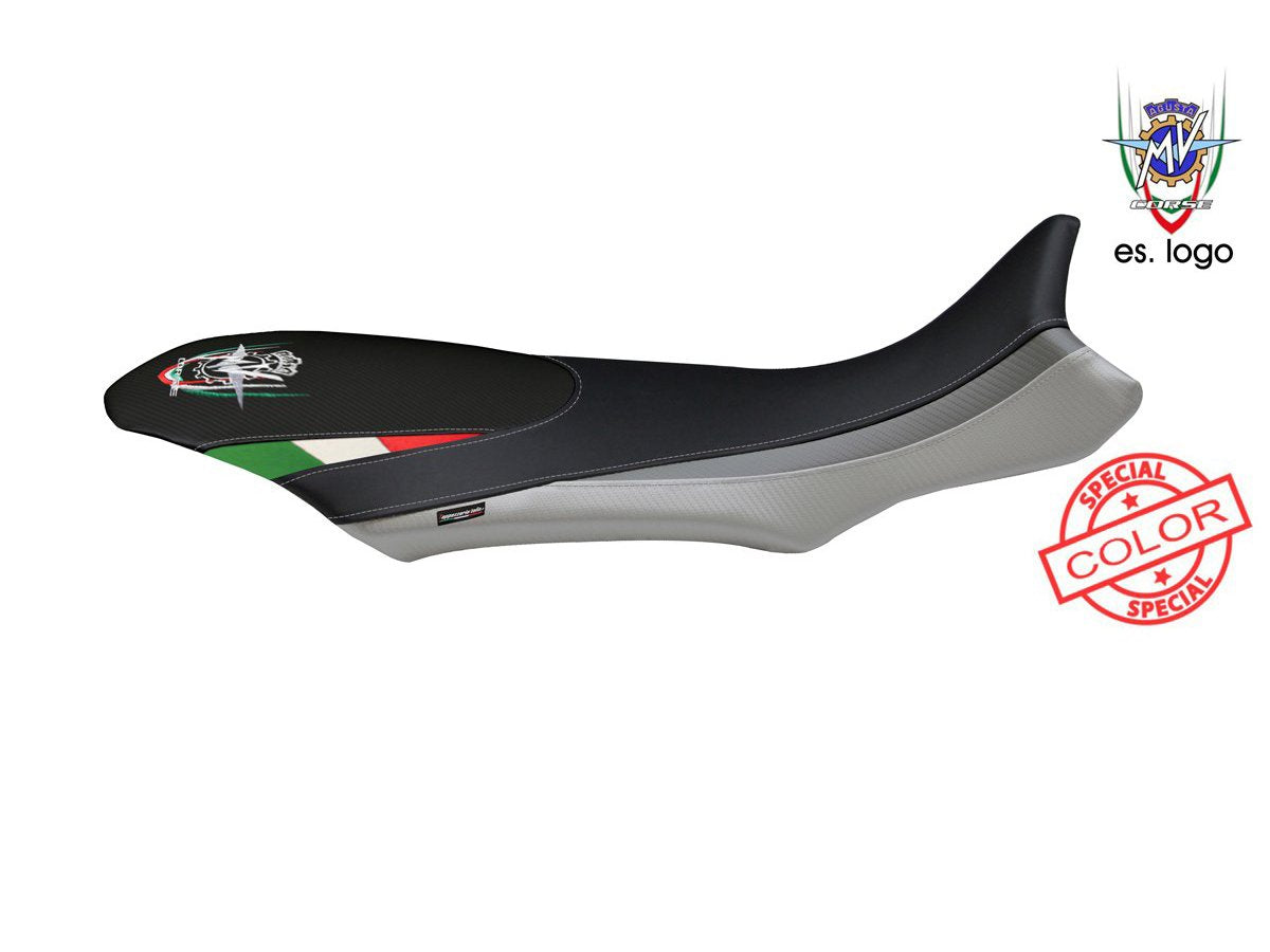 TAPPEZZERIA ITALIA MV Agusta Rivale 800 CC Seat Cover "Sorrento Special Color Tricolor"