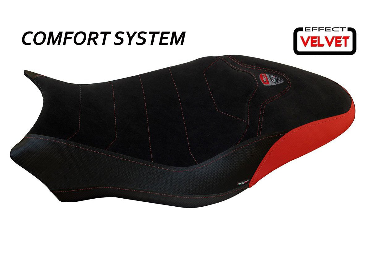 TAPPEZZERIA ITALIA Ducati Monster 1200 (17/21) Comfort Seat Cover "Ovada 3 Velvet"