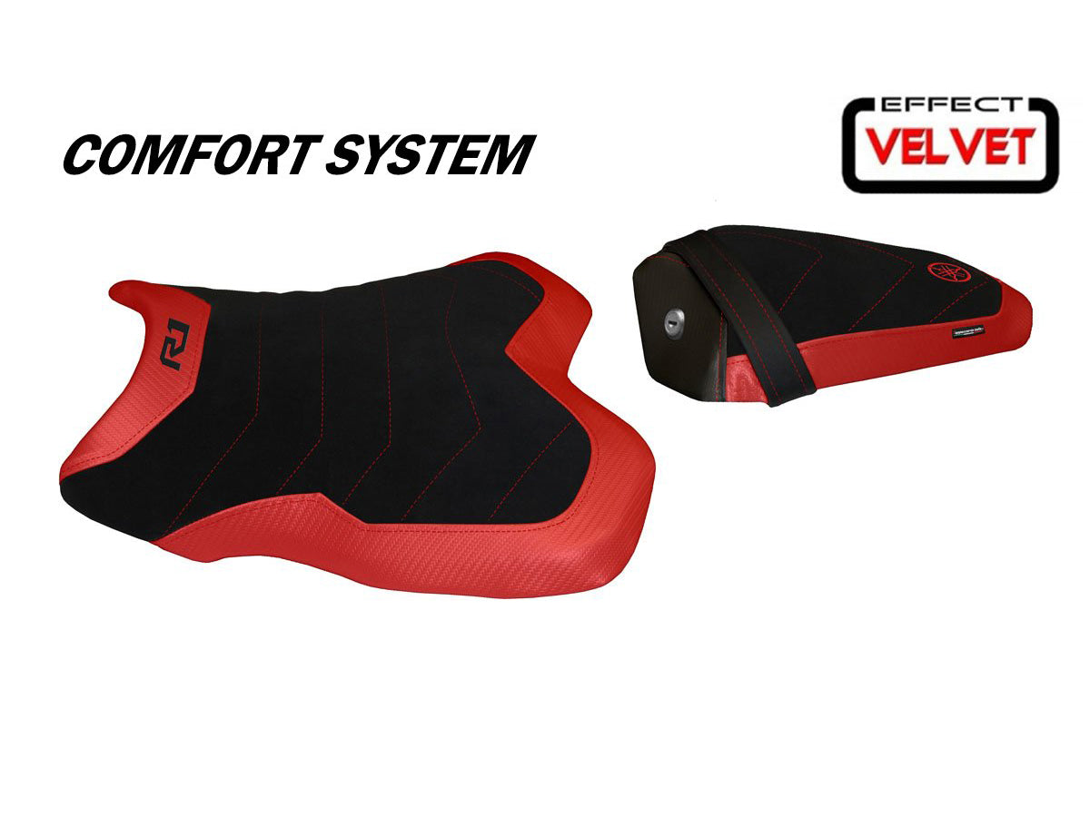 TAPPEZZERIA ITALIA Yamaha YZF-R1 (2015) Comfort Seat Cover "Cordova 1 Velvet"