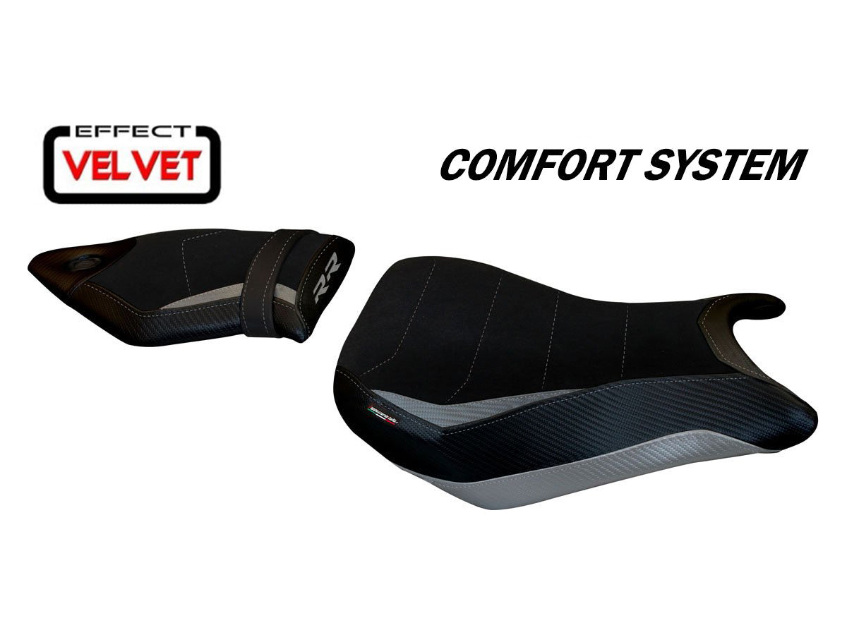 TAPPEZZERIA ITALIA BMW S1000RR (15/18) Comfort Seat Cover "Vittoria 2 Velvet"