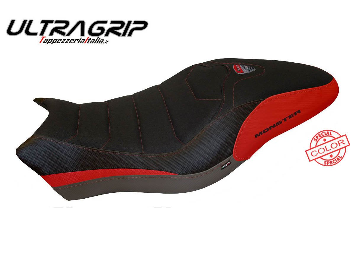 TAPPEZZERIA ITALIA Ducati Monster 821 (18/20) Ultragrip Seat Cover "Piombino Special Color"