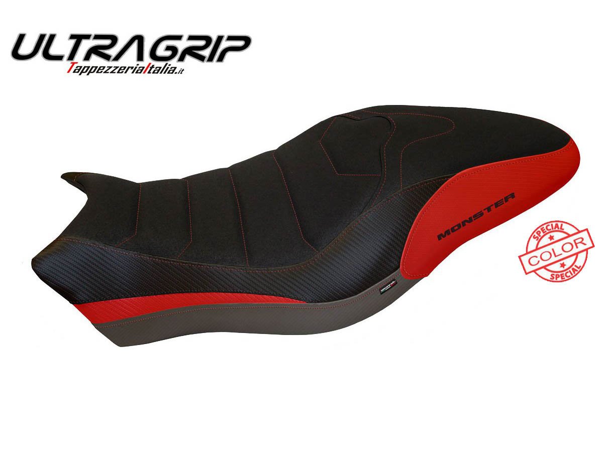 TAPPEZZERIA ITALIA Ducati Monster 821 (18/20) Ultragrip Seat Cover "Piombino Special Color"