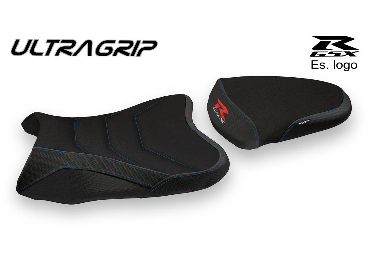 TAPPEZZERIA ITALIA Suzuki GSX-R1000 (07/08) Ultragrip Seat Cover "Ginostra Total Black"