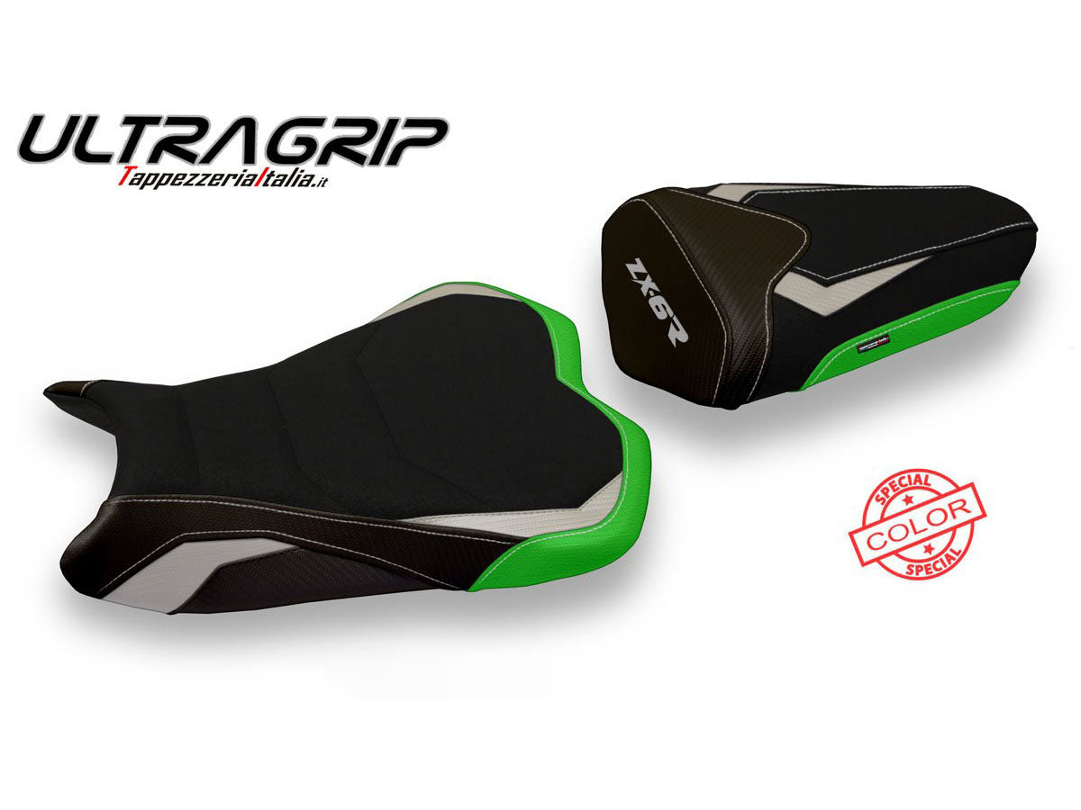 TAPPEZZERIA ITALIA Kawasaki ZX-6R (09/12) Ultragrip Seat Cover "Cracovia Special Color"