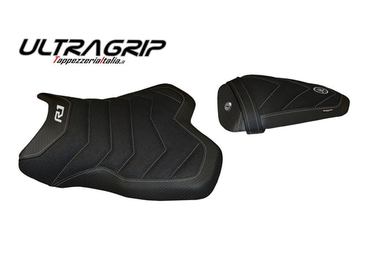 TAPPEZZERIA ITALIA Yamaha YZF-R1 (2015) Ultragrip Seat Cover "Tolosa Total Black"