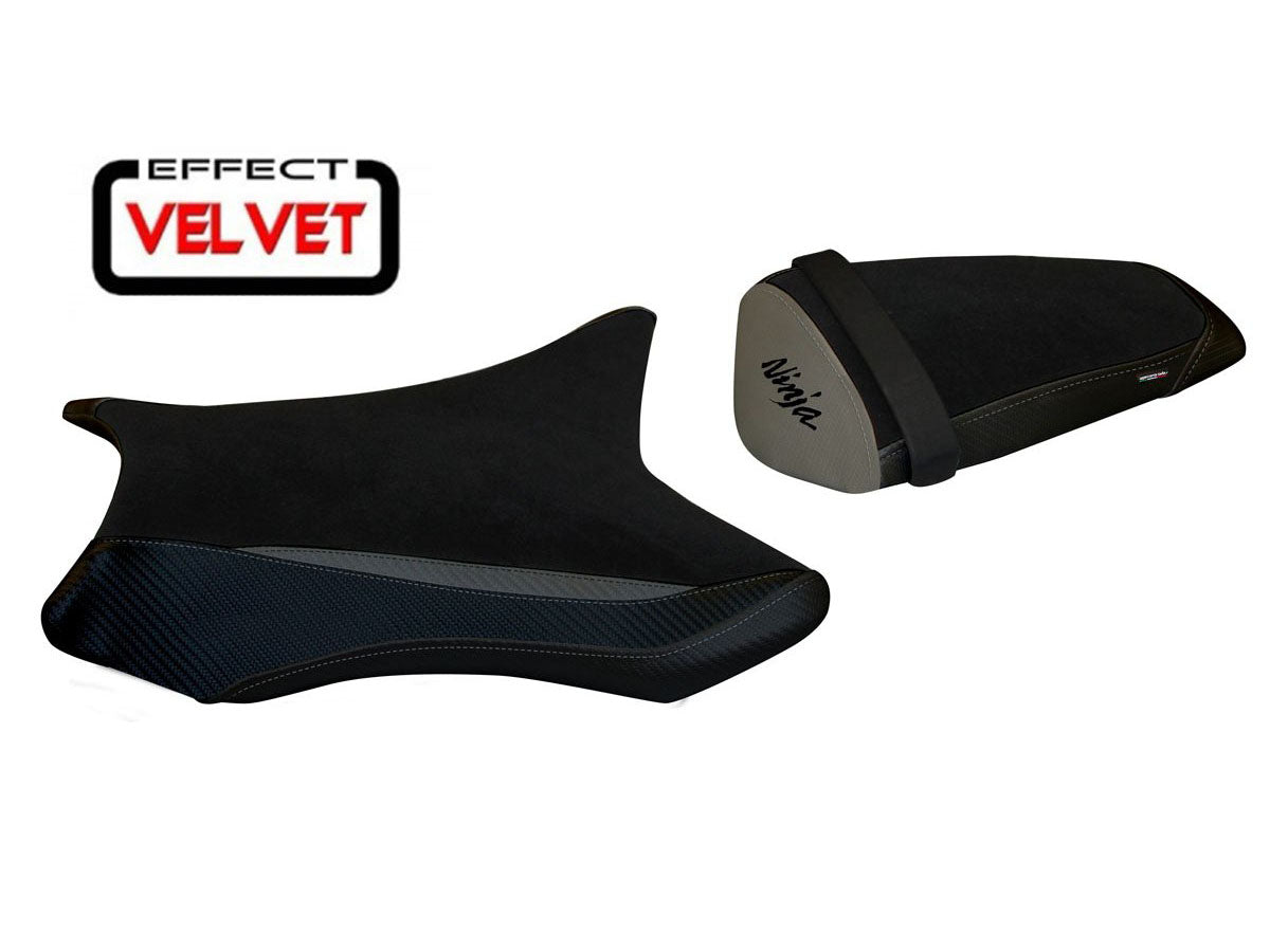 TAPPEZZERIA ITALIA Kawasaki ZX-10R (11/15) Velvet Seat Cover "Galway 2"