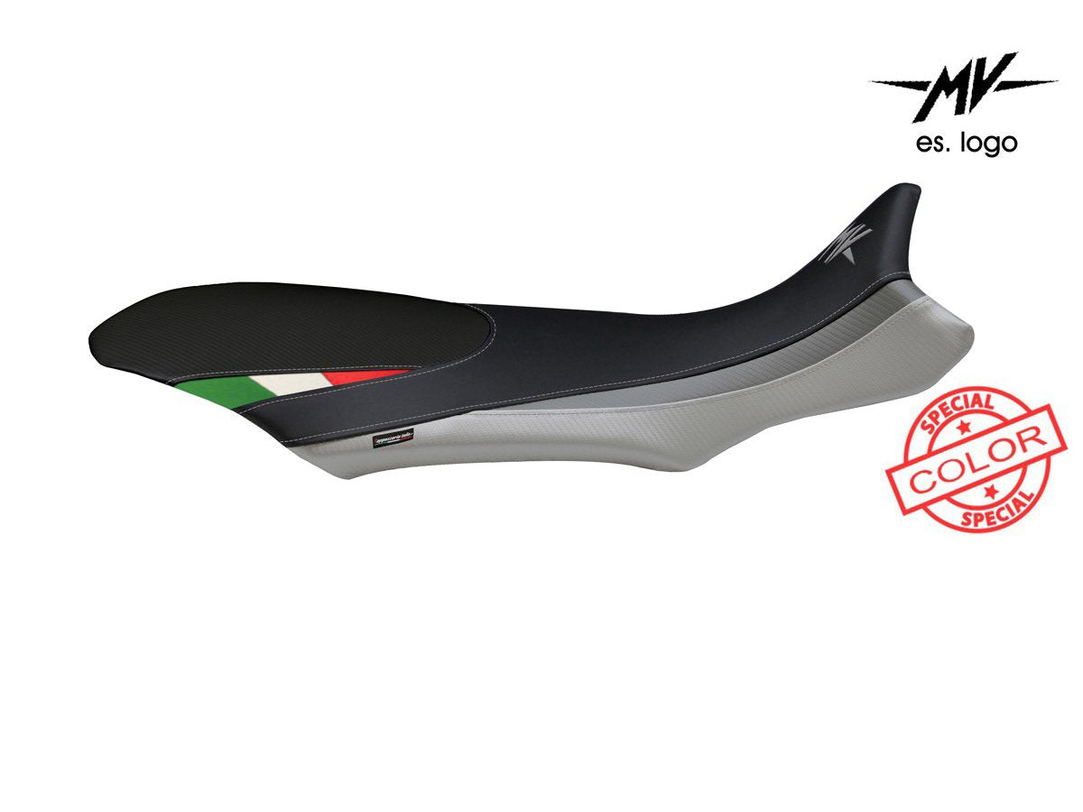 TAPPEZZERIA ITALIA MV Agusta Rivale 800 CC Seat Cover "Sorrento Special Color Tricolor"