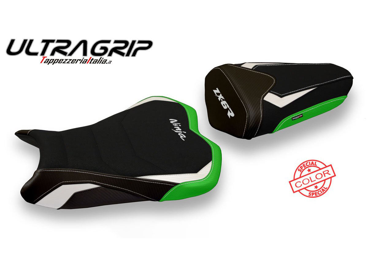 TAPPEZZERIA ITALIA Kawasaki ZX-6R (09/12) Ultragrip Seat Cover "Cracovia Special Color"