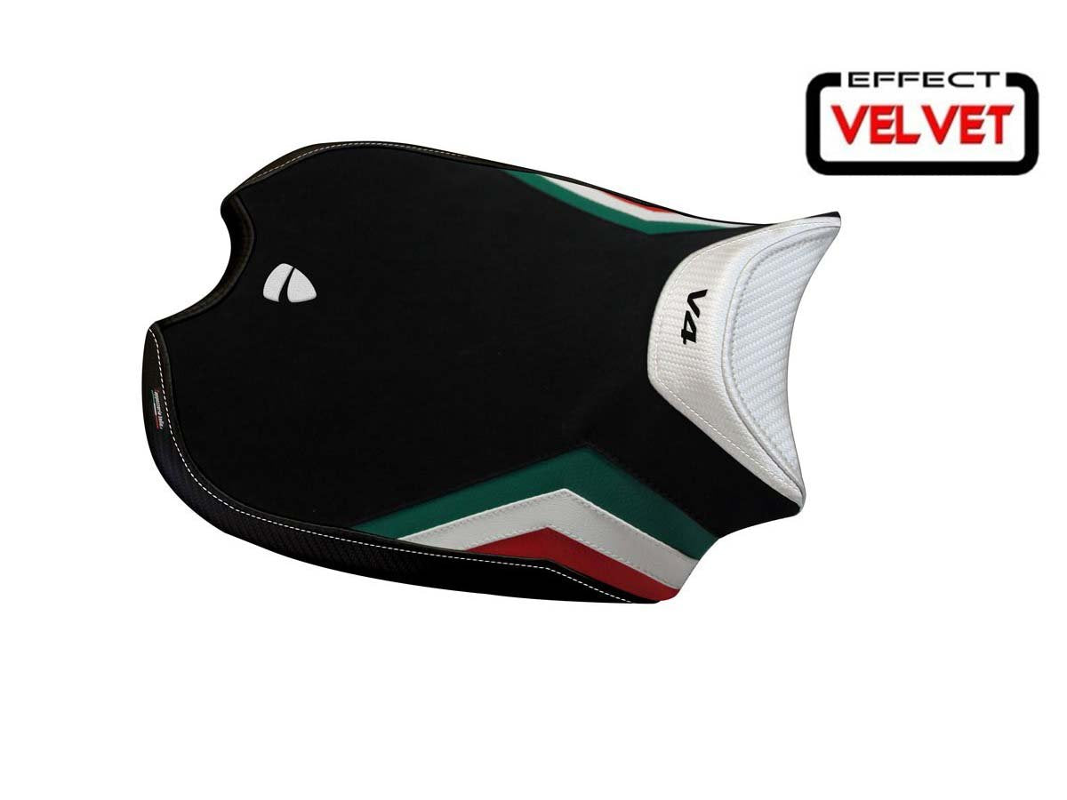 TAPPEZZERIA ITALIA Ducati Panigale V4 Velvet Seat Cover "Wels 1"